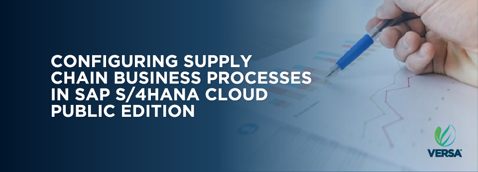 70 Configuring Supply Chain Business Processes in SAP S/4HANA Cloud Public Edition SAP-0070